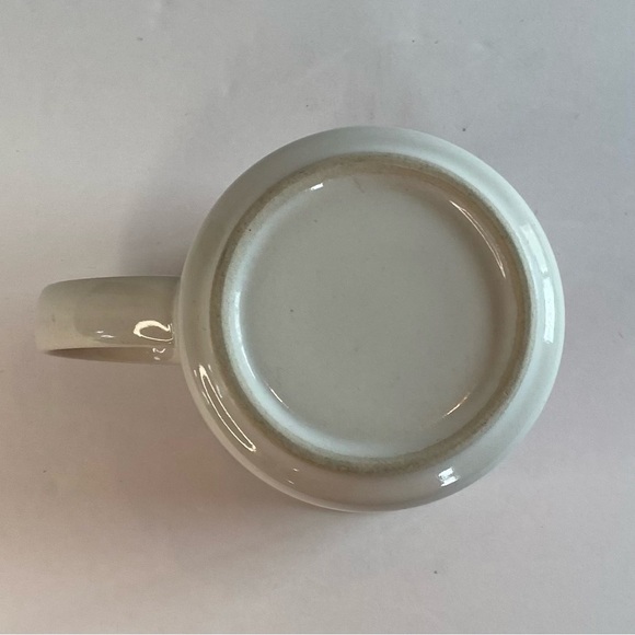 Vintage Butterfly Small White And Red Coffee Mug Cup Polka Dot - Picture 4 of 6